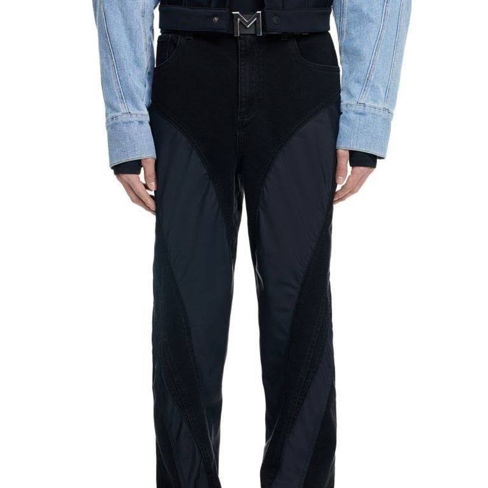 Mugler x HM Black Denim Jean